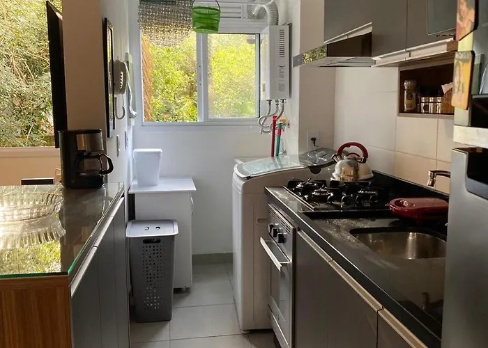 Apartamento Apto Confortável Com Vista A Natureza