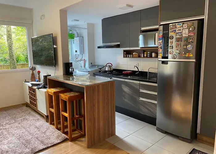 Apartamento Apto Confortável Com Vista A Natureza *